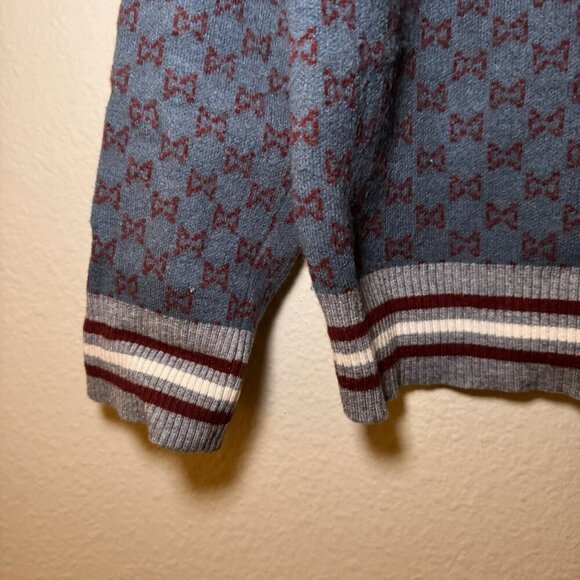 Yal New York KNIT Viscose Polyester Crewneck Sweater Size Large - Picture 4 of 7